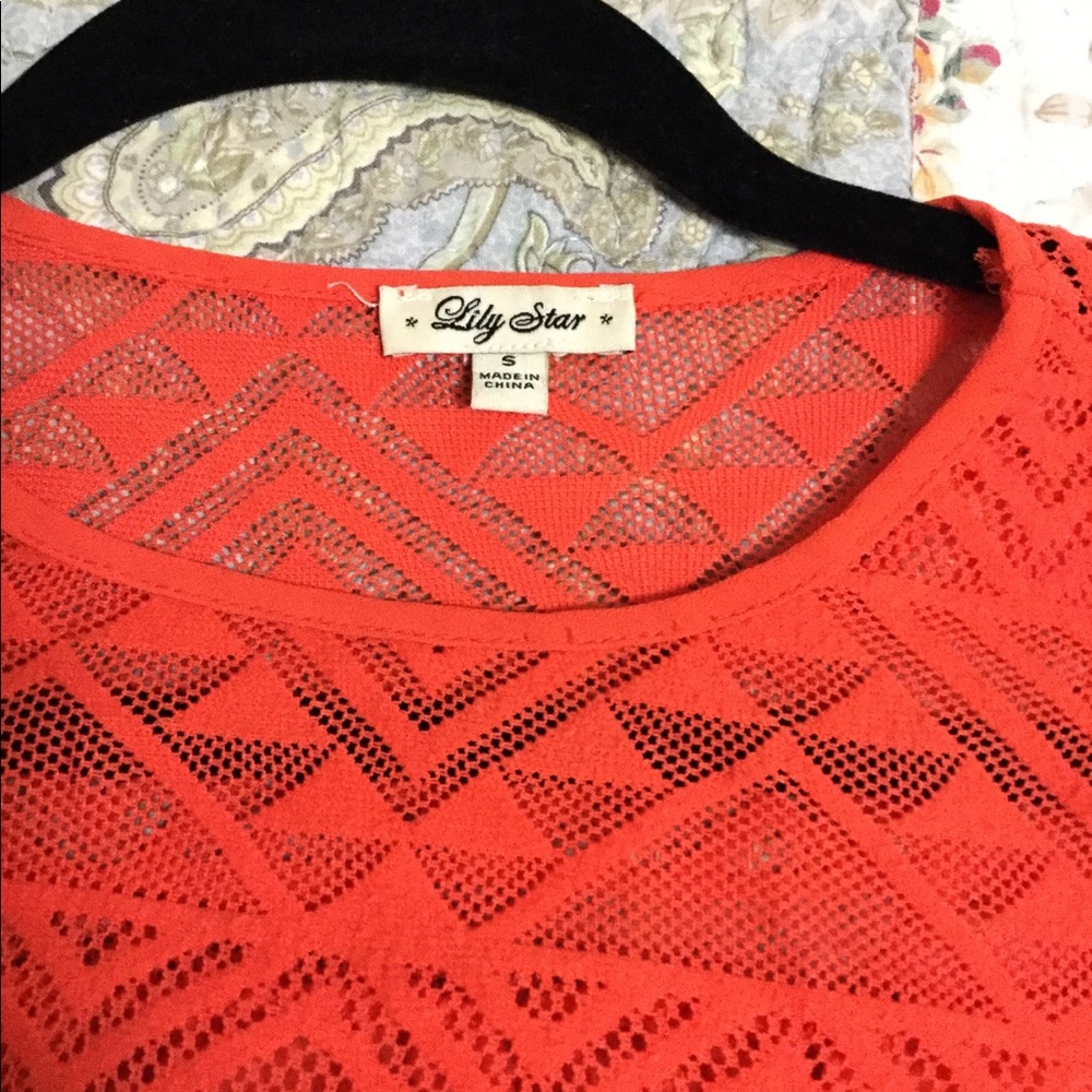 Orange top - Picture 2 of 2